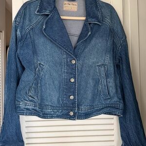 We The Free Classic Blue Jean Jacket